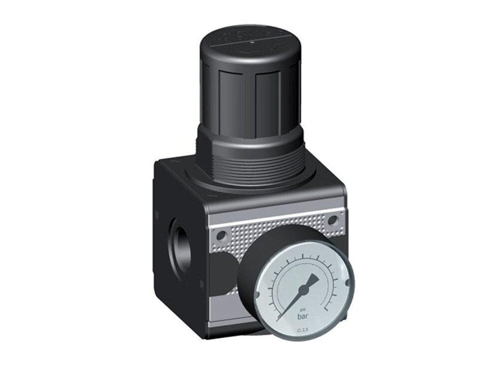 Pressure Regulator G1/2'' 8700 l/min 0.5-10.0bar/7-145psi Zinc Die-Cast Cylinder Lock E-11 Multifix 2
