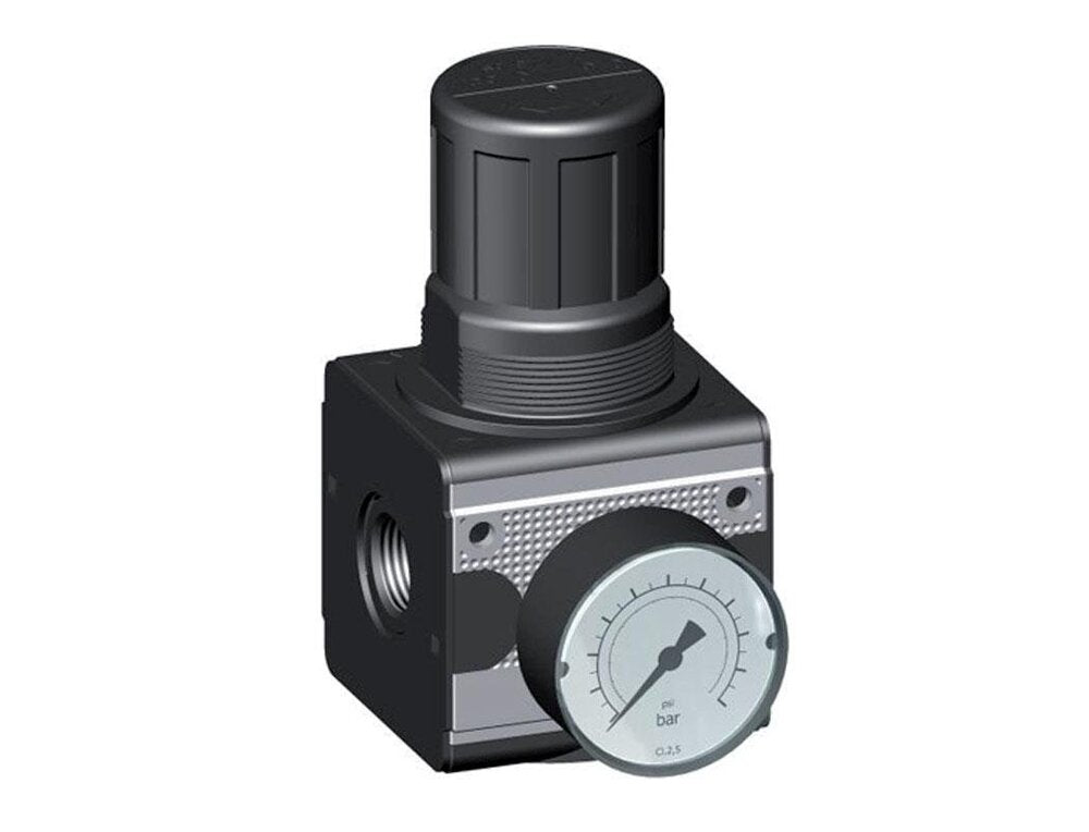Pressure Regulator for Manifold Assembly G1/2'' 8500 l/min 0.5-10.0bar/7-145psi Zinc Die-Cast Cylinder Lock Multifix 2