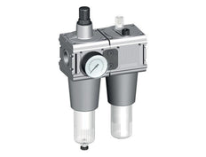 FRL 2-Part G3/4'' 13500 l/min 0.5-10.0bar/7-145psi Semi-Auto Polycarbonate Multifix 5