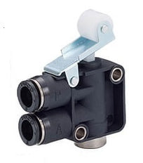 6mm Normally Closed Roller Type 2-Way Mechanical Valve
