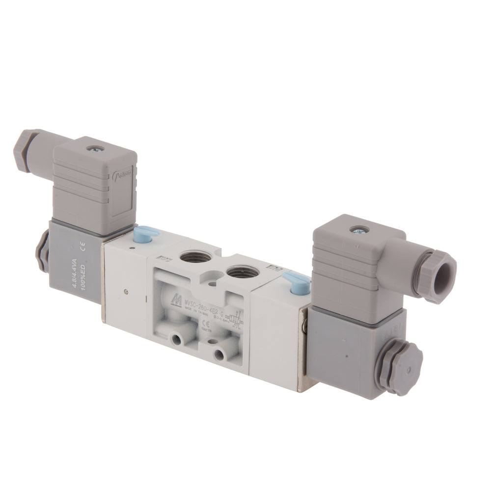 G1/8'' 230V AC 5/2-Way Bi-stable Électrovanne 2-8bar MVSC