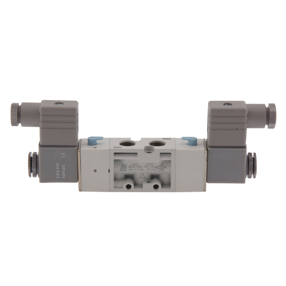 G1/4'' 24V DC 5/2-Way Bi-stable Électrovanne 2-8bar MVSC