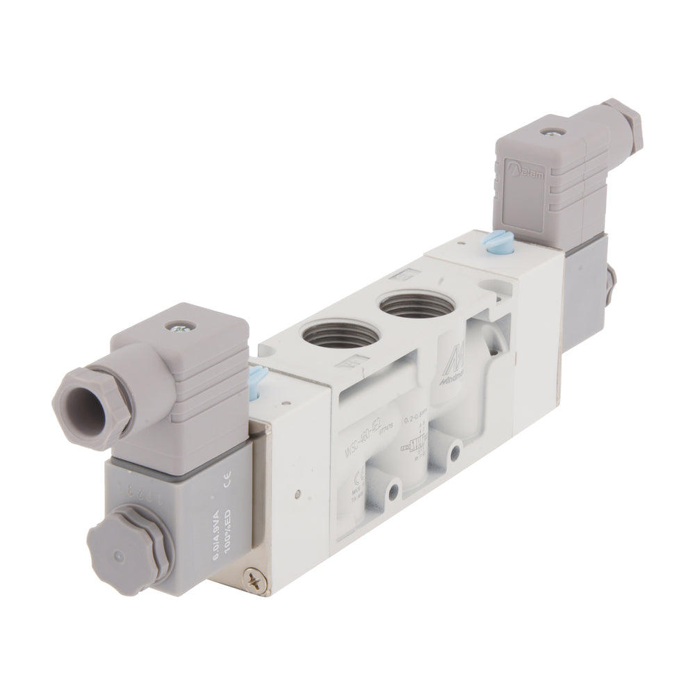 G1/2'' 230V AC 5/2-voies bi-stable Electrovanne 2-8bar MVSC