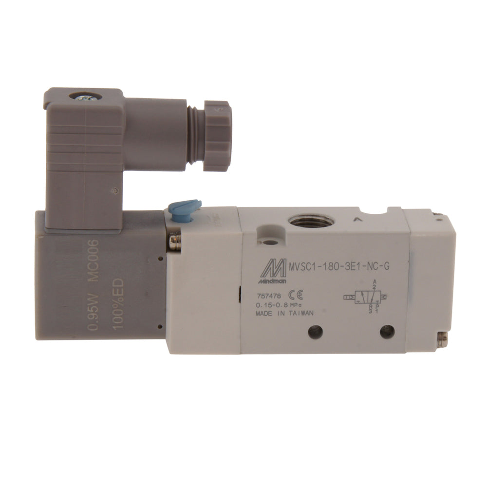 G1/8'' 230V AC 3/2-Circuit NO Électrovanne 1.5-8bar MVSC1