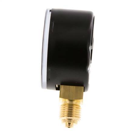 -1..0 Bar (-15..0 psi) Manomètre sous acier/laiton 50 mm Classe 1.6