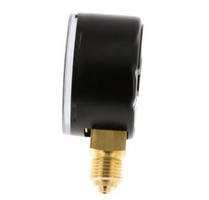-1..0 Bar (-15..0 psi) Manomètre sous acier/laiton 50 mm Classe 1.6