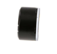 -1..0 Bar (-15..0 psi) Manomètre sous acier/laiton 50 mm Classe 1.6
