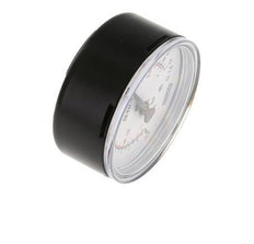 -1..0.6 Bar (-15..9 lb/po2) Manomètre sous acier/laiton 63 mm Classe 1.6