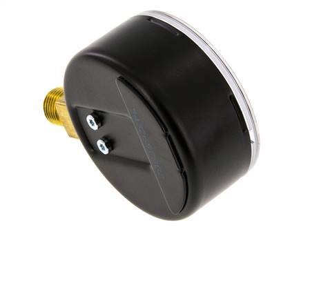 -1..1.5 Bar (-15..22 lb/po2) Manomètre sous acier/laiton 63 mm Classe 1.6