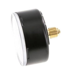 -1..3 Bar (-15..44 psi) Pressure Gauge Rear Steel/Brass 63 mm Class 1.6