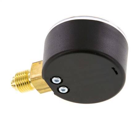 0..100 Bar (0..1450 psi) Pressure Gauge Below Plastic/Brass 50 mm Class 2.5
