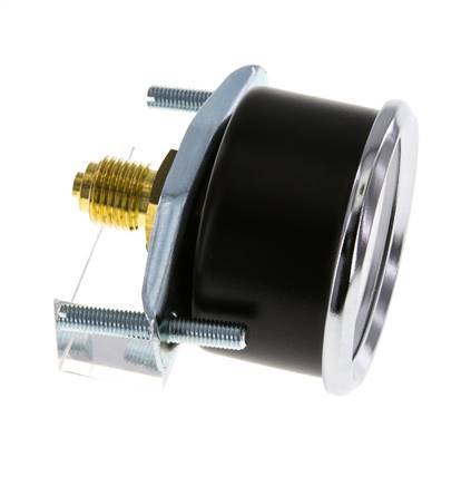 0..100 Bar (0..1450 psi) Manomètre encastrable Acier/laiton 50 mm Classe 2.5 (Support)
