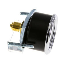 0..100 Bar (0..1450 psi) Manomètre encastrable Acier/laiton 50 mm Classe 2.5 (Support)