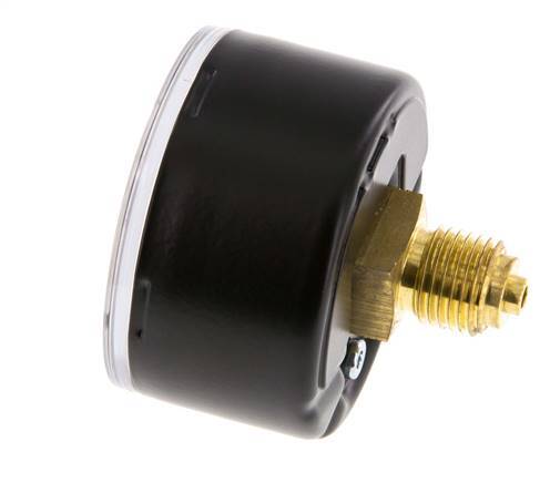 0..100 Bar (0..1450 psi) Pressure Gauge Rear Steel/Brass 50 mm Class 1.6