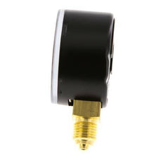 0..100 Bar (0..1450 psi) Pressure Gauge Below Steel/Brass 50 mm Class 1.6