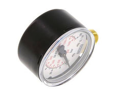 0..100 Bar (0..1450 psi) Manomètre sous acier/laiton 50 mm Classe 1.6