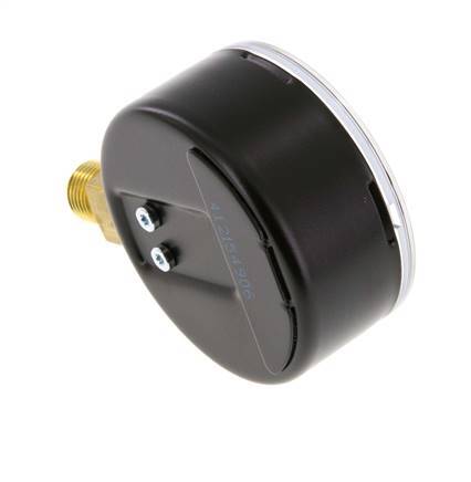 0..100 Bar (0..1450 psi) Manomètre sous acier/laiton 63 mm Classe 1.6