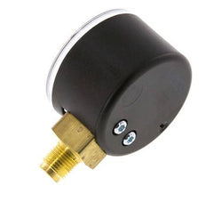 0..10 Bar (0..145 psi) Pressure Gauge Below Plastic/Brass 40 mm Class 2.5
