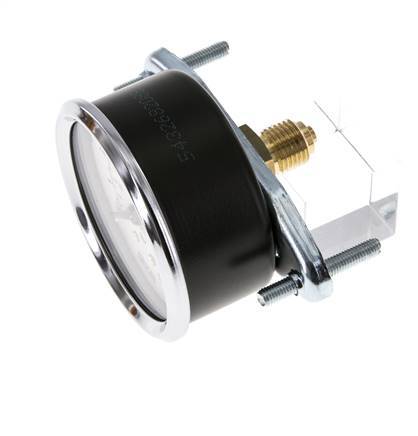 0..10 Bar (0..145 psi) Manomètre encastrable Acier/laiton 63 mm Classe 2.5 (Support)
