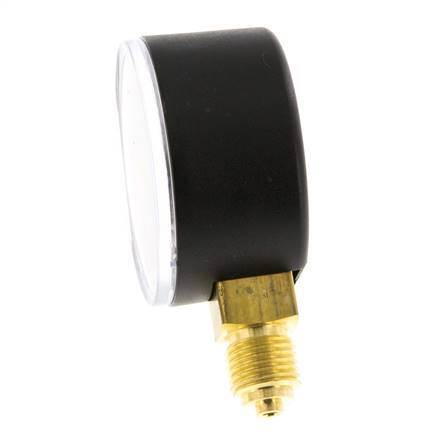 0..160 Bar (0..2321 psi) Manomètre sous plastique/laiton 50 mm Classe 2.5