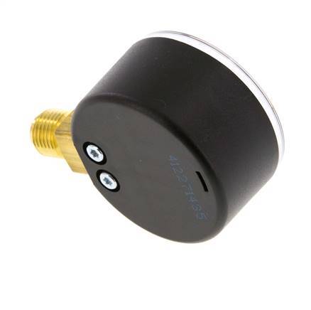 0..160 Bar (0..2321 psi) Manomètre sous plastique/laiton 50 mm Classe 2.5