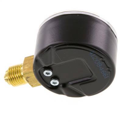 0..160 Bar (0..2321 psi) Pressure Gauge Below Steel/Brass 50 mm Class 1.6