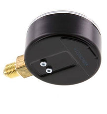 0..160 Bar (0..2321 psi) Manomètre sous acier/laiton 63 mm Classe 1.6