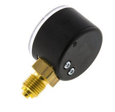 0..16 Bar Pressure Gauge Below Plastic/Brass 40 mm Class 2.5