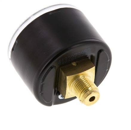 0..16 Bar (0..232 psi) Pressure Gauge Rear Steel/Brass 40 mm Class 1.6