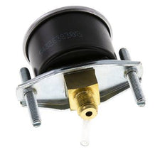 0..16 Bar (0..232 psi) Panel Mount Pressure Gauge Steel/Brass 40 mm Class 2.5 (Bracket)