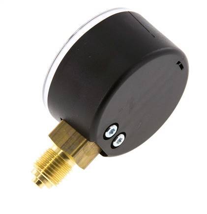 0..16 Bar (0..232 psi) Manomètre sous plastique/laiton 50 mm Classe 2.5