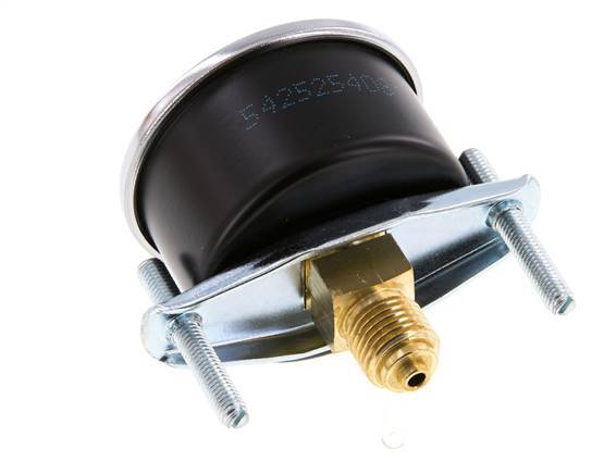 0..16 Bar (0..232 psi) Manomètre à encastrer Acier/laiton 50 mm Classe 2.5 (Support)