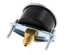 0..16 Bar (0..232 psi) Manomètre à encastrer Acier/laiton 50 mm Classe 2.5 (Support)