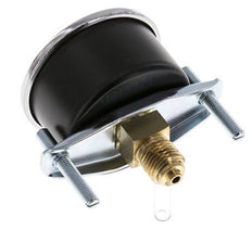 0..1.6 Bar (0..23 psi) Manomètre encastrable Acier/laiton 50 mm Classe 2.5 (Support)