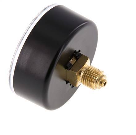 0..25 Bar (0..363 psi) Pressure Gauge Rear Plastic/Brass 63 mm Class 2.5