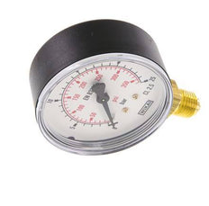0..25 Bar (0..363 lb/po2) Manomètre sous plastique/laiton 63 mm Classe 2.5