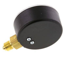 0..25 Bar (0..363 lb/po2) Manomètre sous plastique/laiton 63 mm Classe 2.5