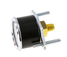 0..2.5 Bar (0..36 psi) Panel Mount Pressure Gauge Steel/Brass 40 mm Class 2.5 (Bracket)