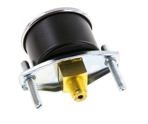 0..2.5 Bar (0..36 psi) Manomètre à encastrer Acier/laiton 40 mm Classe 2.5 (Support)