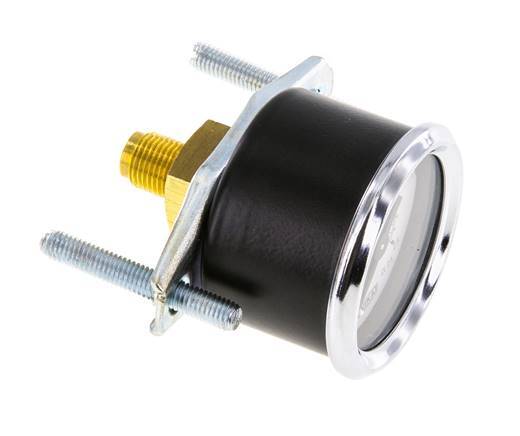 0..2.5 Bar (0..36 psi) Manomètre à encastrer Acier/laiton 40 mm Classe 2.5 (Support)