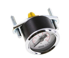 0..2.5 Bar (0..36 psi) Manomètre à encastrer Acier/laiton 40 mm Classe 2.5 (Support)