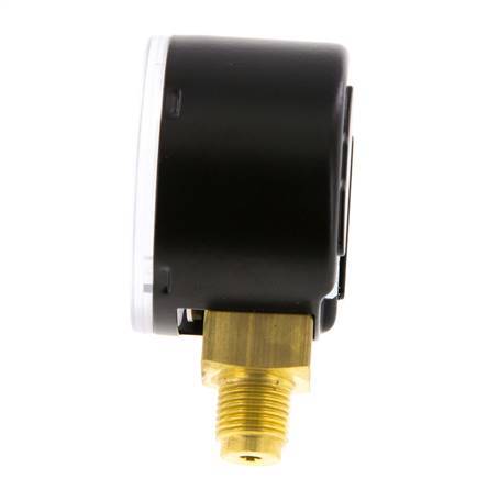 0..2.5 Bar (0..36 lb/po2) Manomètre sous acier/laiton 40 mm Classe 1.6