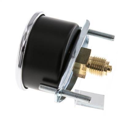 0..2.5 Bar (0..36 psi) Manomètre encastrable Acier/laiton 50 mm Classe 2.5 (Support)
