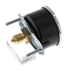 0..2.5 Bar (0..36 psi) Manomètre encastrable Acier/laiton 50 mm Classe 2.5 (Support)