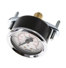 0..2.5 Bar (0..36 psi) Manomètre encastrable Acier/laiton 50 mm Classe 2.5 (Support)