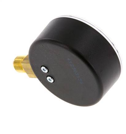 0..315 Bar (0..4569 lb/po2) Manomètre sous plastique/laiton 63 mm Classe 2.5