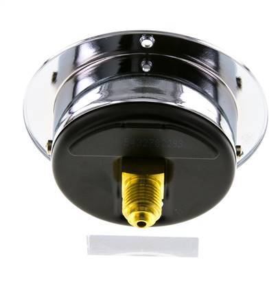 0..315 Bar (0..4569 psi) Panel Mount Pressure Gauge Steel/Brass 63 mm Class 2.5 (Front Panel)