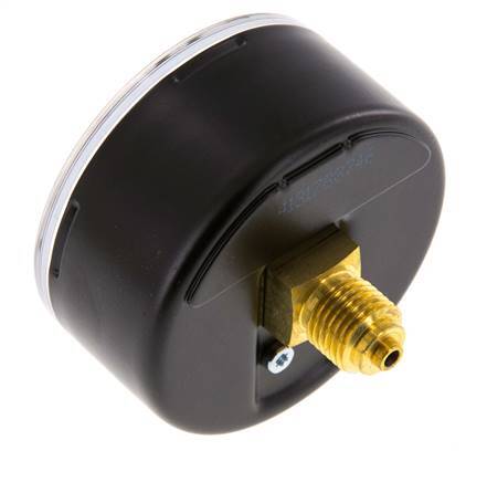 0..315 Bar Pressure Gauge Rear Steel/Brass 63 mm Class 1.6