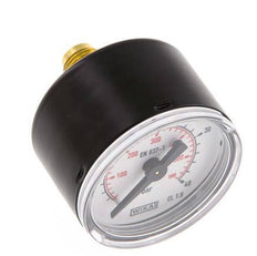 0..40 Bar (0..580 psi) pression Arrière Acier/laiton 40 mm Classe 1.6
