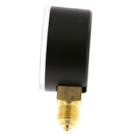 0..40 Bar (0..580 psi) Manomètre sous plastique/laiton 50 mm Classe 2.5